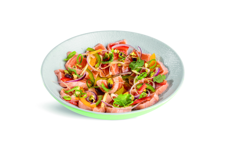 Ceviche de saumon