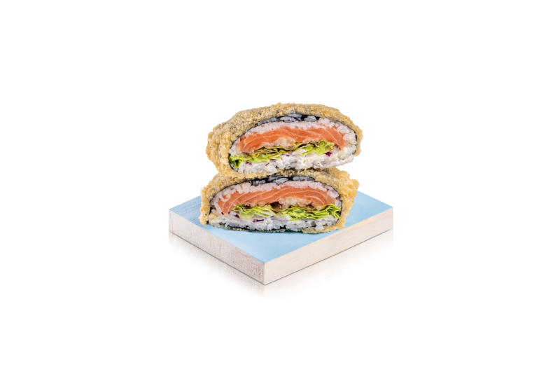 nori burger saumon